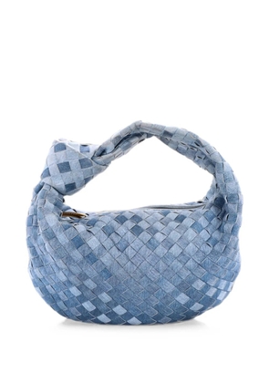 Bottega Veneta Pre-Owned BV Jodie Hobo Intrecciato Denim Teen shoulder bag - Blue
