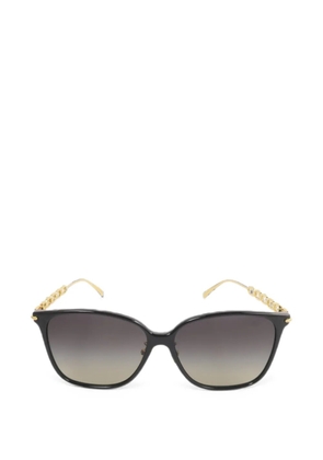 Louis Vuitton Pre-Owned My LV Chain Two square-frame sunglasses - Black