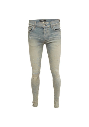 AMIRI distressed skinny jeans - Blue