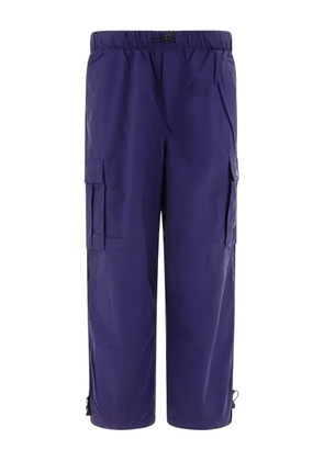 Brain Dead Flight logo-patch trousers - Blue