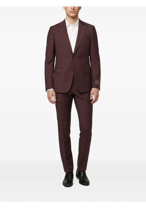 Gucci Pre-Owned single-breasted wool-blend suits - Red