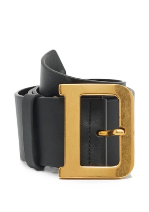 Christian Dior Pre-Owned 2019 square-buckle belt - Black