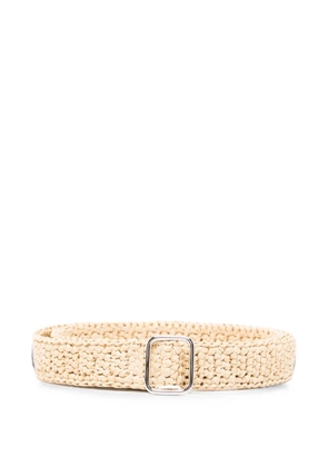 Déhanche Mako raffia belt - Neutrals