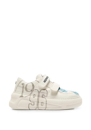 Acne Studios touch-strap platform sneakers - Neutrals