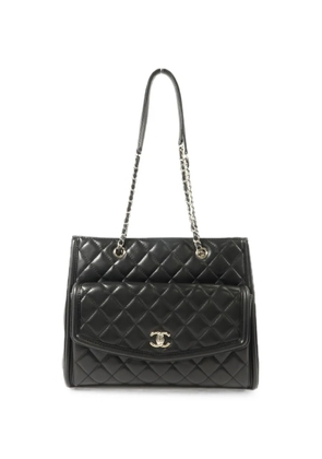 CHANEL Pre-Owned CC turn-lock shoulder bag - Black