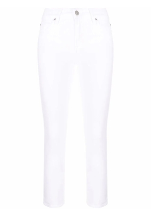 7 For All Mankind Roxanne cropped skinny jeans - White