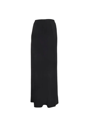 Cavalli Class pleated paneled maxi skirt - Black