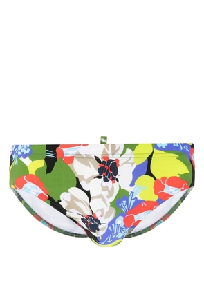DSQUARED2 floral-print swimming trunks - Blue
