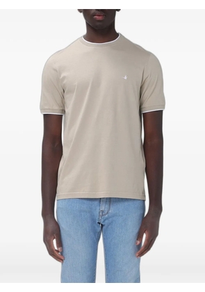 BROOKSFIELD embroidered-logo T-shirt - Green