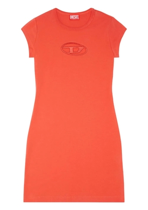 Diesel D-Angiel cut-out T-shirt minidress - Orange