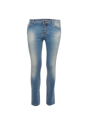 Ermanno Scervino Vintage distressed skinny jeans - Blue