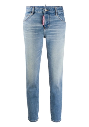 DSQUARED2 cropped skinny jeans - Blue