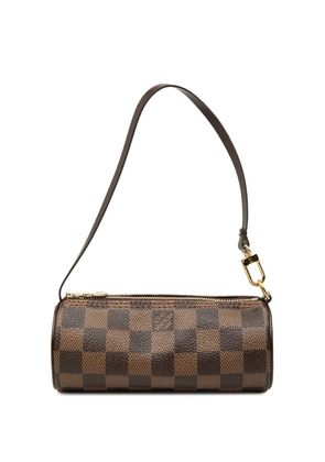 Louis Vuitton Pre-Owned 1990-2010 Damier Ebene Papillon Pochette handbag - Brown