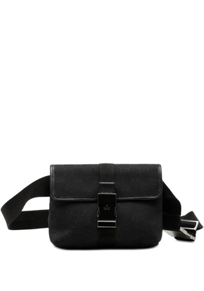 Gucci Pre-Owned 2000-2015 GG Canvas belt bag - Black