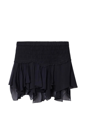MARANT ÉTOILE Fiala ruffled smocked skirt - Black