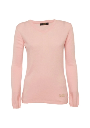 Cavalli Class V-neck sweater - Pink