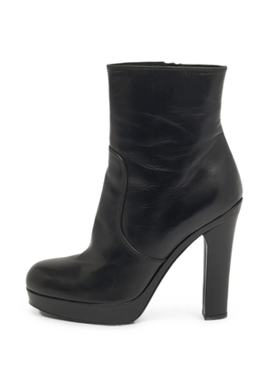 Saint Laurent Pre-Owned Janis ankle boots - Black