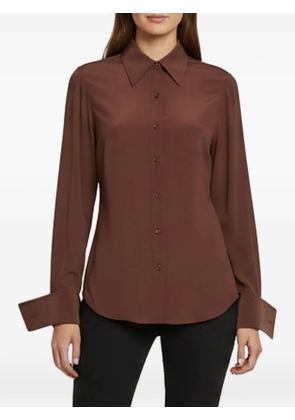 Saint Laurent Pre-Owned long-sleeve shirt - Brown