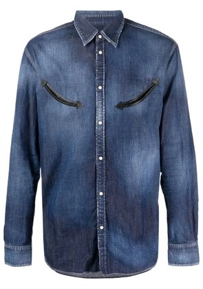 DSQUARED2 long-sleeved denim shirt - Blue