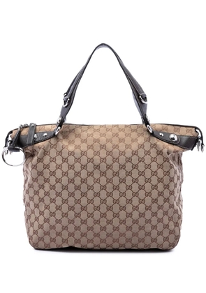 Gucci Pre-Owned 2000-2015 GG Canvas Icon Bit satchel - Neutrals
