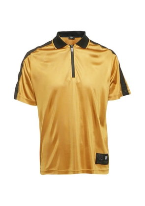 Fendi Pre-Owned FF half-zip T-shirt - Yellow