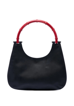 Gucci Pre-Owned 2000-2015 Calfskin Bamboo handbag - Black