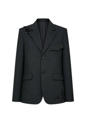 Zadig&Voltaire Vanille crystal-embellished single-breasted blazer - Black