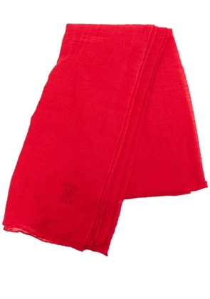Hermès Pre-Owned 2018-2026 Cashmere Scarf scarves - Red