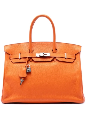 Hermès Pre-Owned 2009 Togo Birkin Retourne 35 handbag - Orange