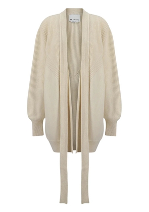 SA SU PHI Armor cardigan - White