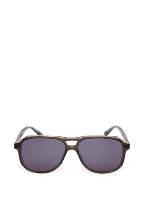 Barbour pilot-frame sunglasses - Brown