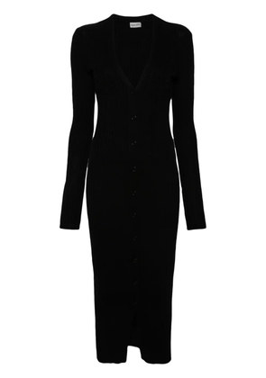 Magda Butrym crochet-bra dress - Black