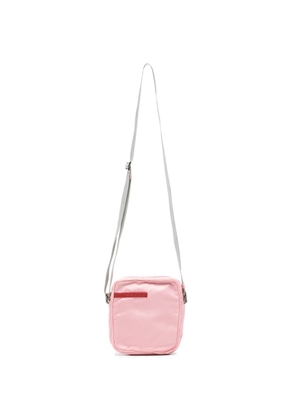 Prada Pre-Owned 1990s logo-patch shoulder bag - Pink