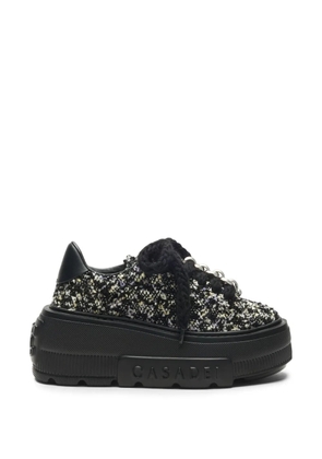 Casadei Nexus Buclé sneakers - Black