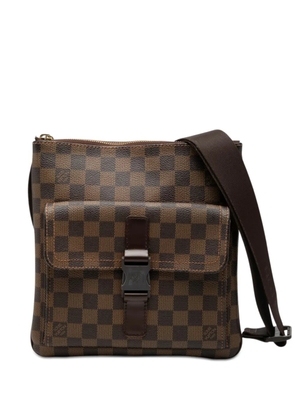 Louis Vuitton Pre-Owned 2006 Damier Ebene Pochette Melville crossbody bag - Brown