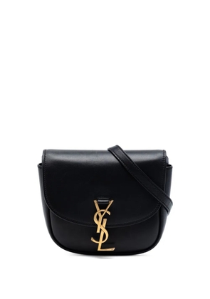 Saint Laurent Pre-Owned 2021 Small Leather Monogram Kaia crossbody bag - Black
