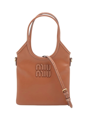 Miu Miu Pre-Owned 2010-2026 Leather Ivy satchel - Brown