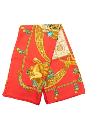 Hermès Pre-Owned 2000-2026 Hommage A Charles Garnier Silk Scarf 90 scarves - Orange