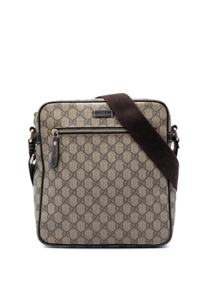 Gucci Pre-Owned 2016-2026 GG Supreme crossbody bag - Neutrals