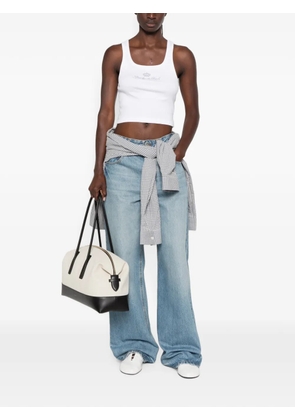 Sporty & Rich Priscila embellished tank top - White