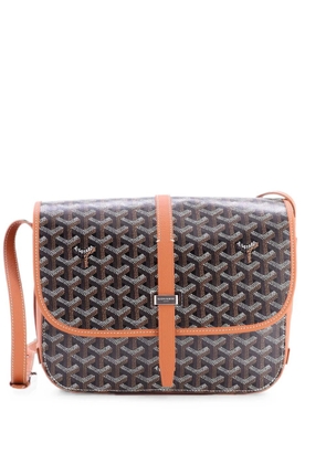 Goyard Pre-Owned Belvedere II Messenger Bag Coated Canvas MM crossbody bag - Brown