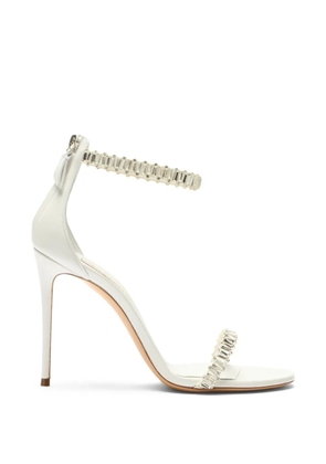 Casadei Julia Heaven strass-embellished sandals - White