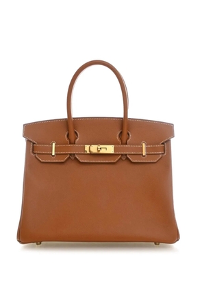Hermès Pre-Owned 2017 Epsom Birkin Retourne 30 handbag - Brown