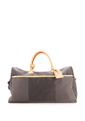 Louis Vuitton Pre-Owned Albatros Duffle Bag Damier Geant Canvas travel bag - Neutrals