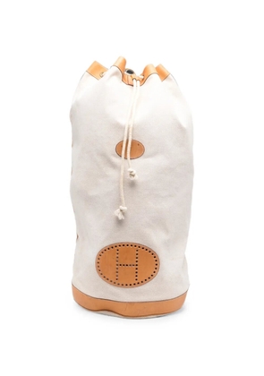 Hermès Pre-Owned Cruise H-logo duffle backpack - Neutrals