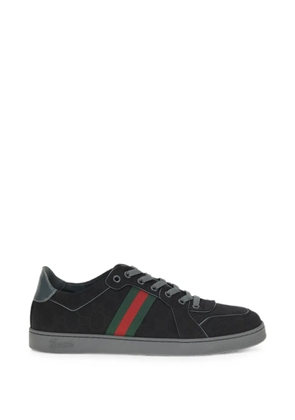 Gucci GG Web-stripe sneakers - Black