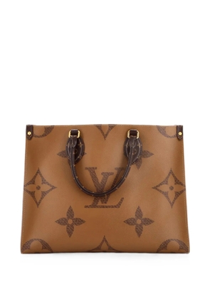 Louis Vuitton Pre-Owned OnTheGo Reverse Monogram Giant MM tote bag - Brown