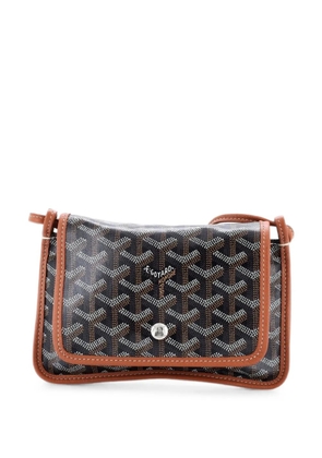 Goyard Pre-Owned Plumet Clutch Wallet Coated Canvas crossbody bag - Brown