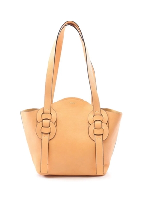 Chloé Pre-Owned 2010-2026 Leather Darryl tote bag - Neutrals