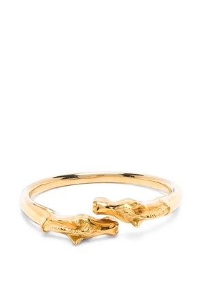 Hermès Pre-Owned double-horse head bracelet - Gold